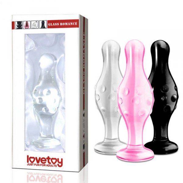 4.5&quot;&quot; Glass Romance Black