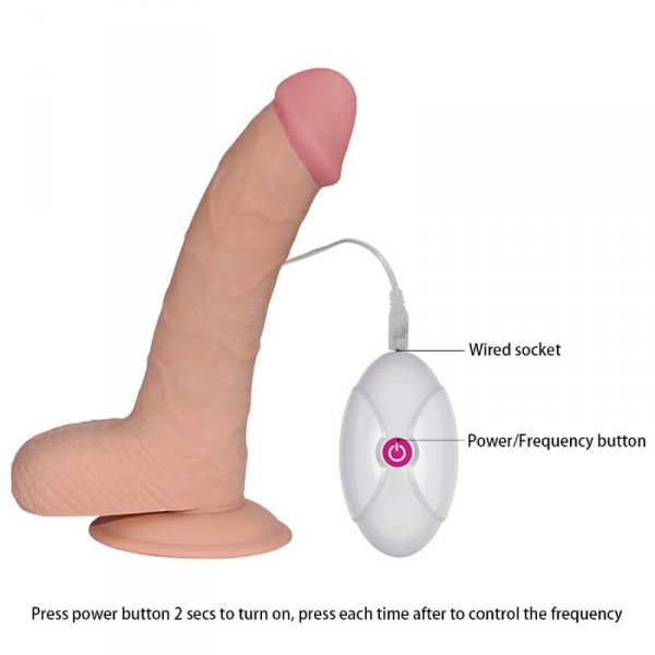 8.8&quot;&quot; The Ultra Soft Dude Vibrating
