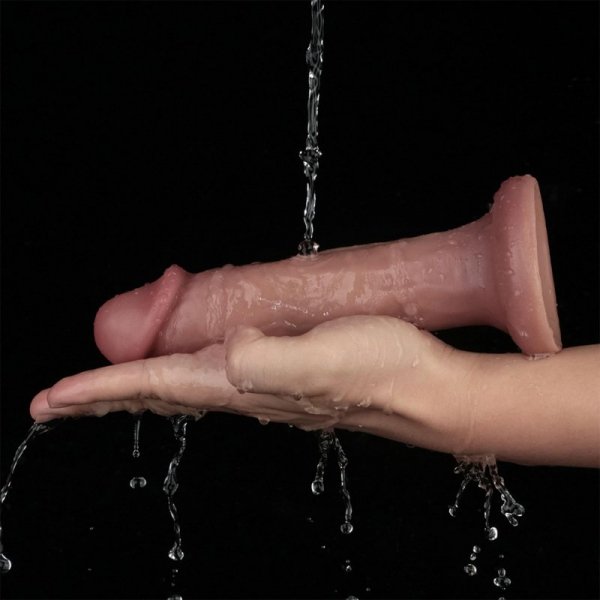 8&#039;&#039; Vibrating Dual Density Power Cock