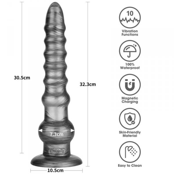 12.5&quot; King Sized Vibrating Vibrax Slider