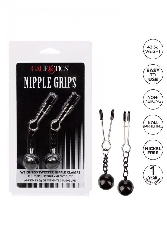 Weighted Tweezer NippleClamps Metal