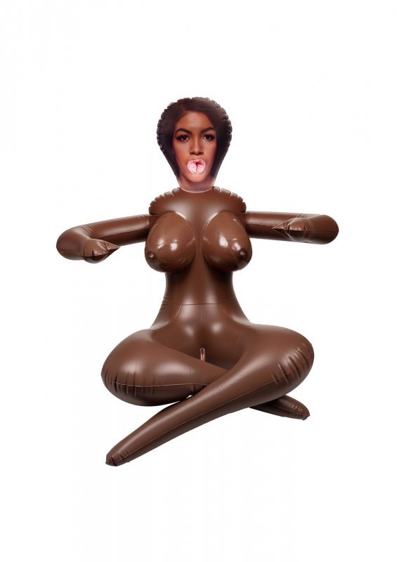 Cum Close Love Doll Caramel skin tone