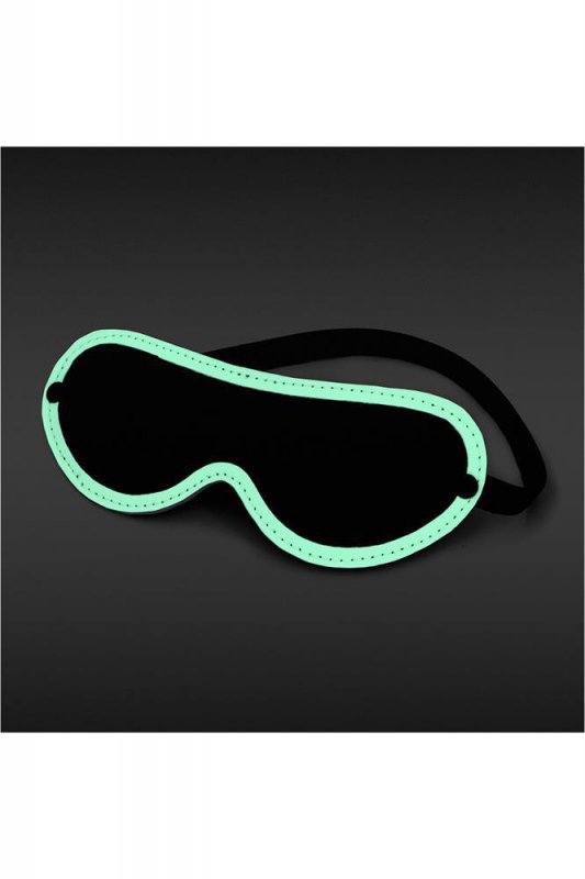 GLO BONDAGE BLINDFOLD GREEN