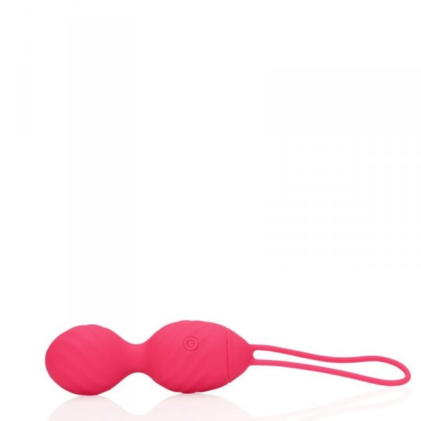 Vibrating Egg with Remote Control - Strawberry Red