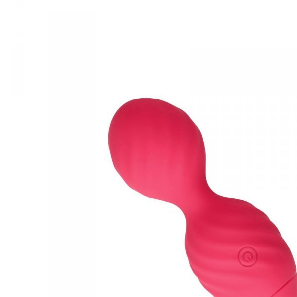 Vibrating Egg with Remote Control - Strawberry Red