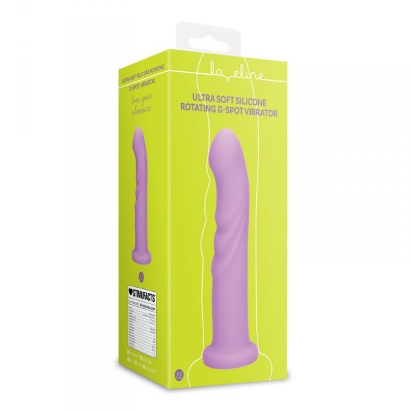 Ultra Soft Silicone Rotating G-Spot Vibrator
