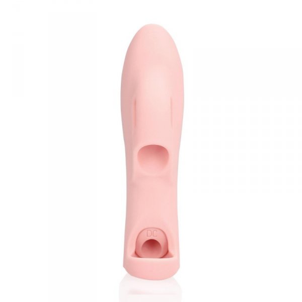 Silicone Finger Vibrator - Touch of Pink