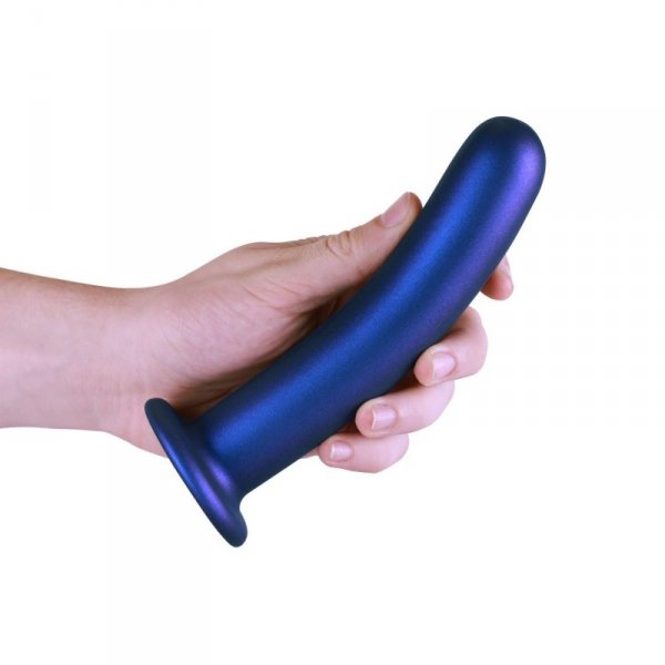 Smooth Silicone G-Spot Dildo - 7&#039;&#039; / 17 cm