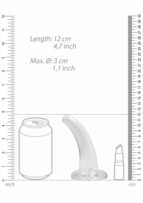 Non Realistic Dildo with Suction Cup - 4,5&quot;&quot;&quot;&quot;/ 11,5 cm