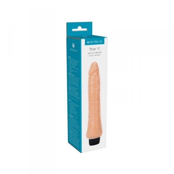 Me You Us Thor 11 Realistic Vibrator Flesh 9.6&#039;