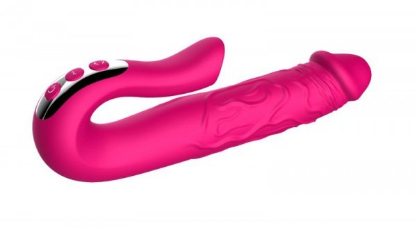 Realistic Tongue Stimulating Dildo Vibrator