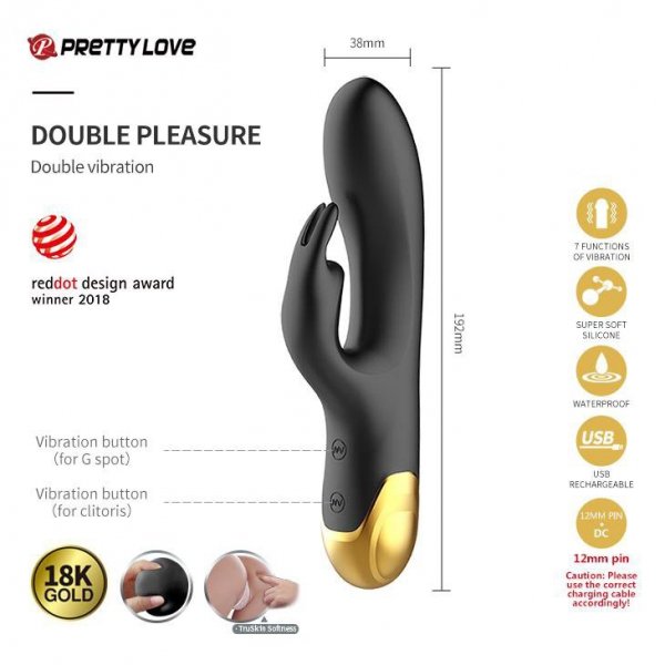 PRETTY LOVE - Golden Black Couple&#039;s Set