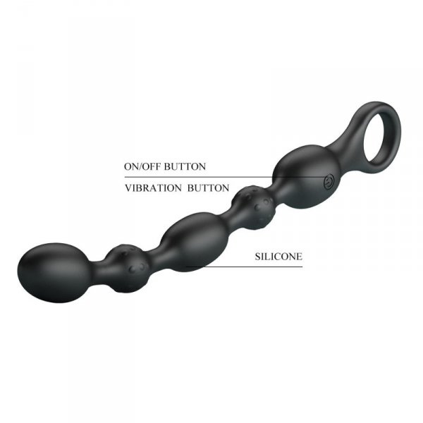 PRETTY LOVE - Van, 10 vibration functions Beaded Anal Vibrator!