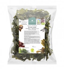 ALGI MORSKIE SUSZONE - WAKAME BIO 100 g  - PORTO MUINOS