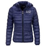 Kurtka damska Emporio Armani EA7 granatowa jesienna przejściowa