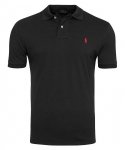 Polówka polo Ralph Lauren męska czarna bawełniana