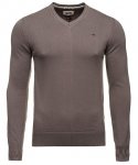 Sweter męski Tommy Hilfiger Denim beżowy bawełniany