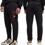 Nike Chicago Bulls dresowe spodnie sportowe męskie czarne