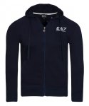 Bluza Emporio Armani EA7 męska granatowa rozpinana z kapturem