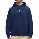 Bluza Nike męska kangurka granatowa z nadrukiem sportowa