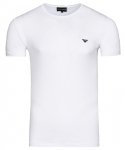 T-shirt Emporio Armani męska małe logo koszulka biała
