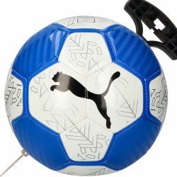 Piłka Puma sportowa nożna treningowa niebiesko-biała