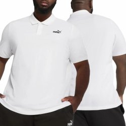 Puma polówka koszulka polo biała męska Plus Size