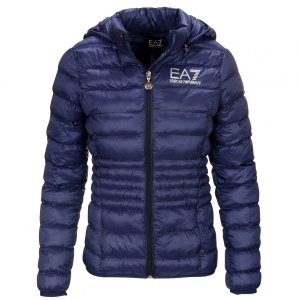 Kurtka damska Emporio Armani EA7 granatowa jesienna przejściowa