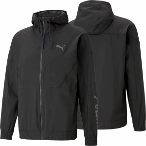 Puma Fit Woven Jacket kurtka deszczówka wiatrówka męska czarna 