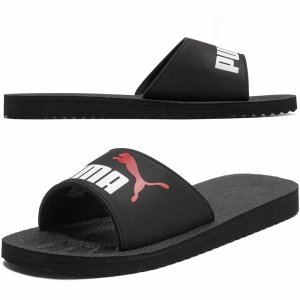 Klapki Puma buty czarne na basen i plażę uniwersalne