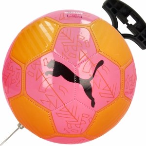 Piłka Puma sportowa nożna treningowa różowo-pomarańczowa