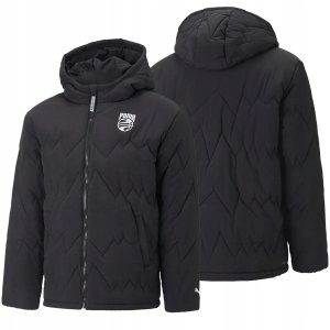 Kurtka męska Puma sportowa  czarna z kapturem 