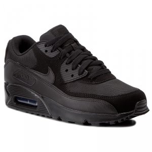 Buty sneakersy Nike Air Max 90 męskie sportowe czarne