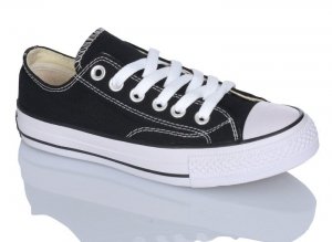 Converse All Stars klasyczne niskie trampki buty damskie czarne