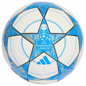 Piłka Adidas biała sportowa nożna do treningów i gry rekreacyjnej Liga Mistrzów