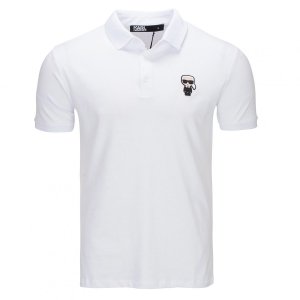 Karl Lagerfeld polówka koszulka polo biała męska