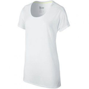 Nike t-shirt koszulka top bluzka damska biała Dri-Fit