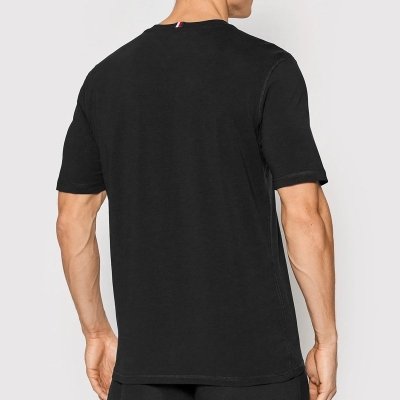 T-shirt Tommy Jeans koszulka męska z okrągłym dekoldem czarna