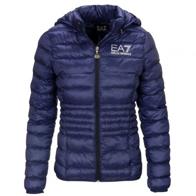 Kurtka damska Emporio Armani EA7 granatowa wiosenna przejściowa