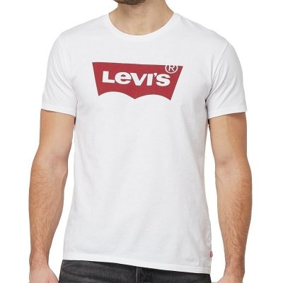 T-shirt męski koszulka Levi's Levis biały bawełniana małe logo