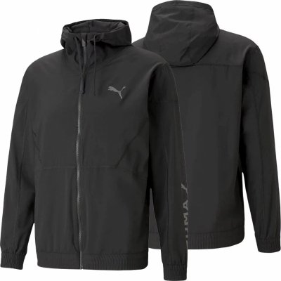 Puma Fit Woven Jacket kurtka deszczówka wiatrówka męska czarna 