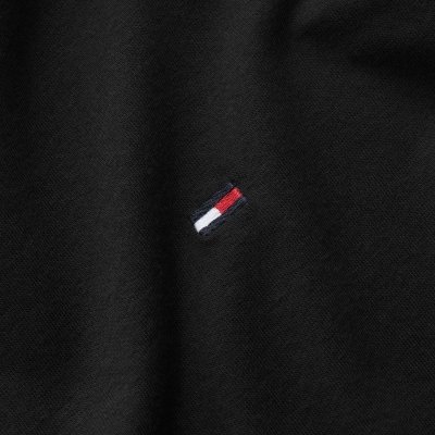 T-shirt Tommy Hilfiger koszulka męska z okrągłym dekoldem czarna