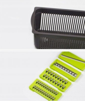 Wielofunkcyjna krajalnica i tarka do warzyw i owoców