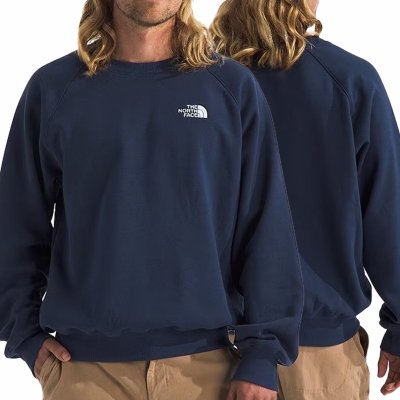 Bluza męska The North Face małe logo granatowa 