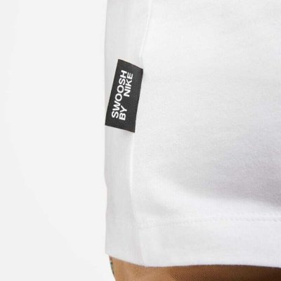 T-shirt koszulka Nike sportowa duże logo męska biała