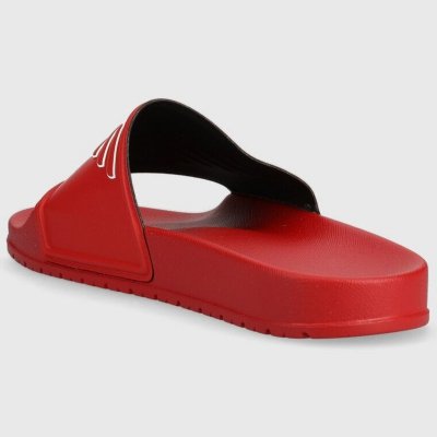 Emporio Armani klapki buty męskie czerwone 