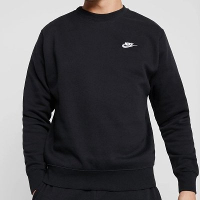 Nike bluza męska czarna dresowa bawełniana