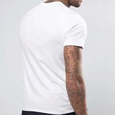 T-shirt koszulka Nike sportowa małe logo męska biała