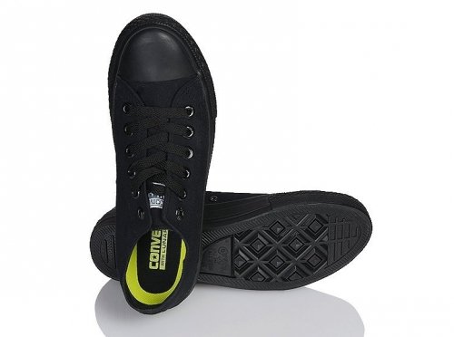Converse All Stars niskie trampki buty męskie czarne Chuck Taylor Mono