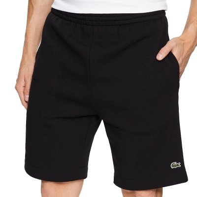 Spodenki Lacoste szorty męskie czarne małe logo